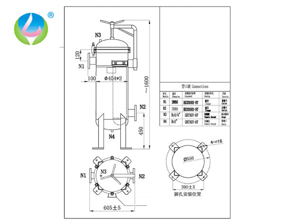 袋式過濾器結(jié)構(gòu)